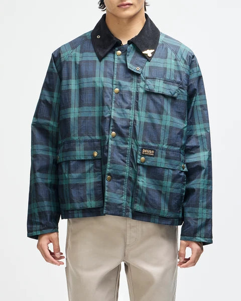 DEUS EX MACHINA Marsden Hunting Jacket in Green
