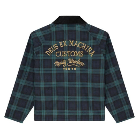 DEUS EX MACHINA Marsden Hunting Jacket in Green