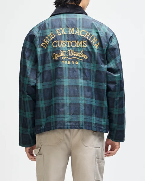 DEUS EX MACHINA Marsden Hunting Jacket in Green