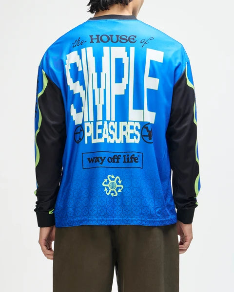 DEUS EX MACHINA Manhole Moto Jersey in Black