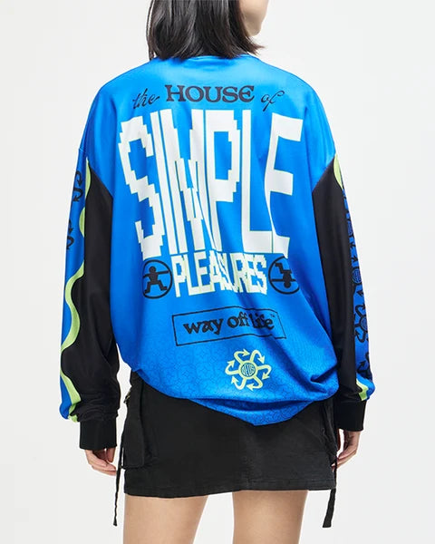 DEUS EX MACHINA Manhole Moto Jersey in Black