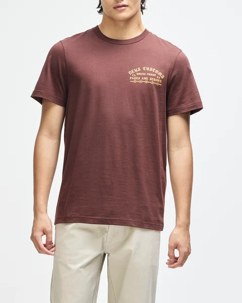 DEUS EX MACHINA Unchained T-Shirt in Brown