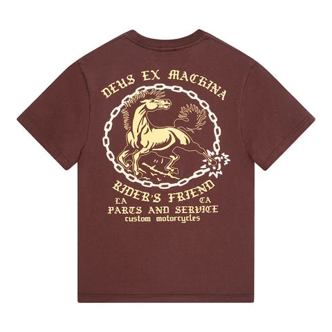 DEUS EX MACHINA Unchained T-Shirt in Brown