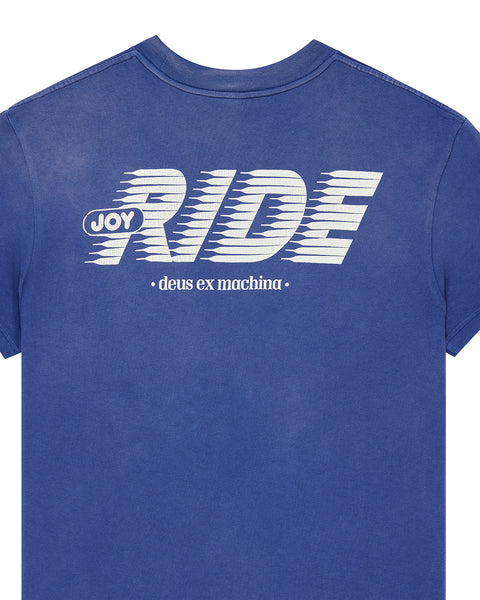 DEUS EX MACHINA Fast Times T-Shirt in Blue
