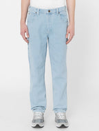 DICKIES Garyville Straight Fit Denim Pants in VINTAGE BLUE