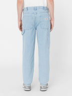 DICKIES Garyville Straight Fit Denim Pants in VINTAGE BLUE