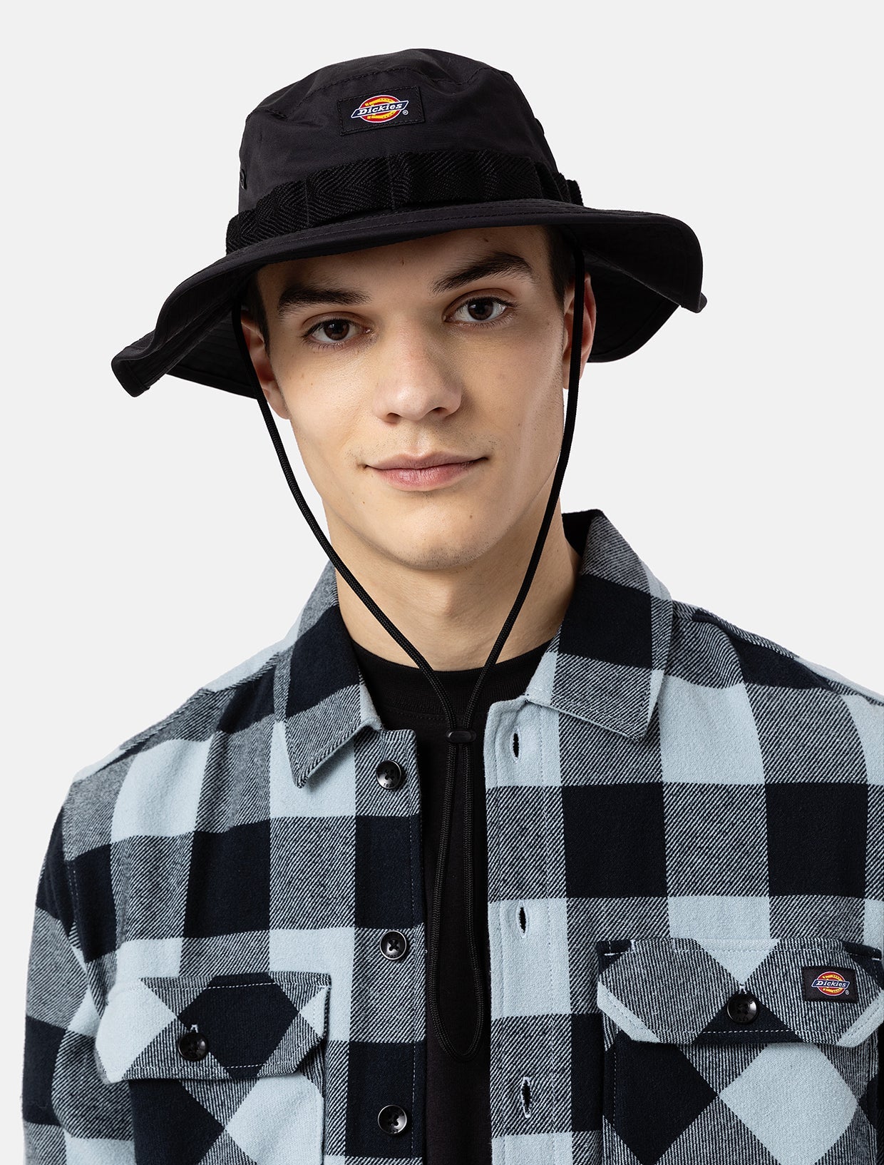 DICKIES Glacier View Bucket Hat in BLACK