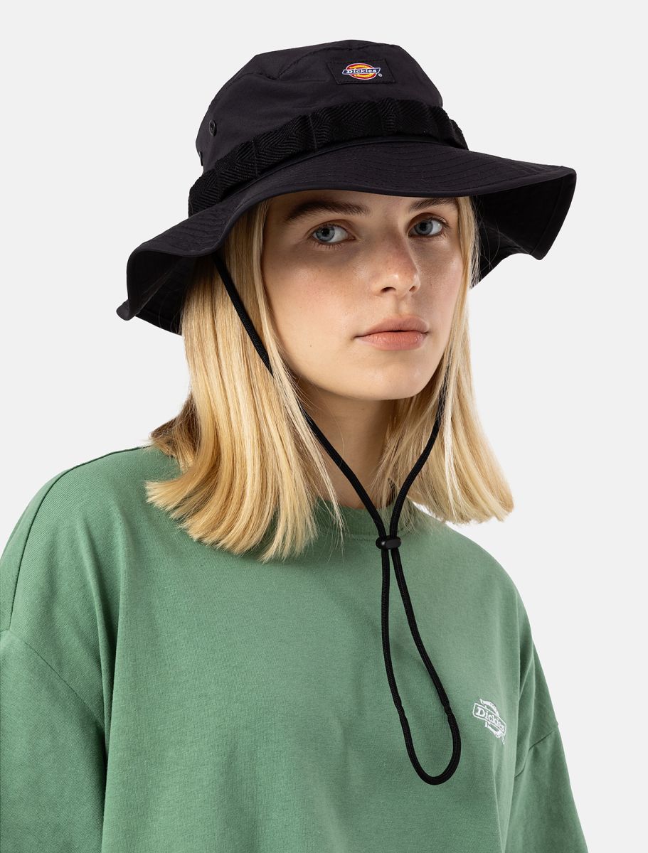 DICKIES Glacier View Bucket Hat in BLACK