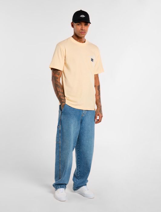 DICKIES Madison Baggy Fit Denim Jeans in RINSED BLUE FADE