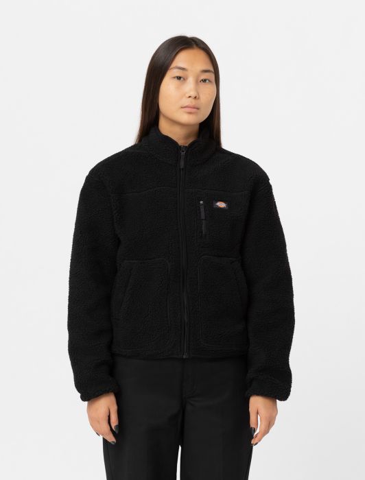Womens DICKIES Mount Hope Fleece in BLACK