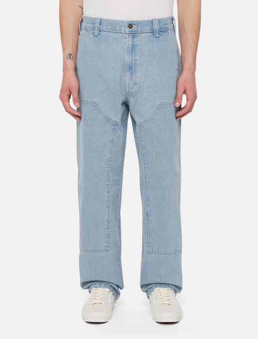 DICKIES Madison Double Knee Denim Jeans in BLUE