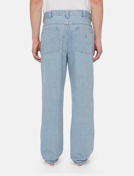 DICKIES Madison Double Knee Denim Jeans in BLUE
