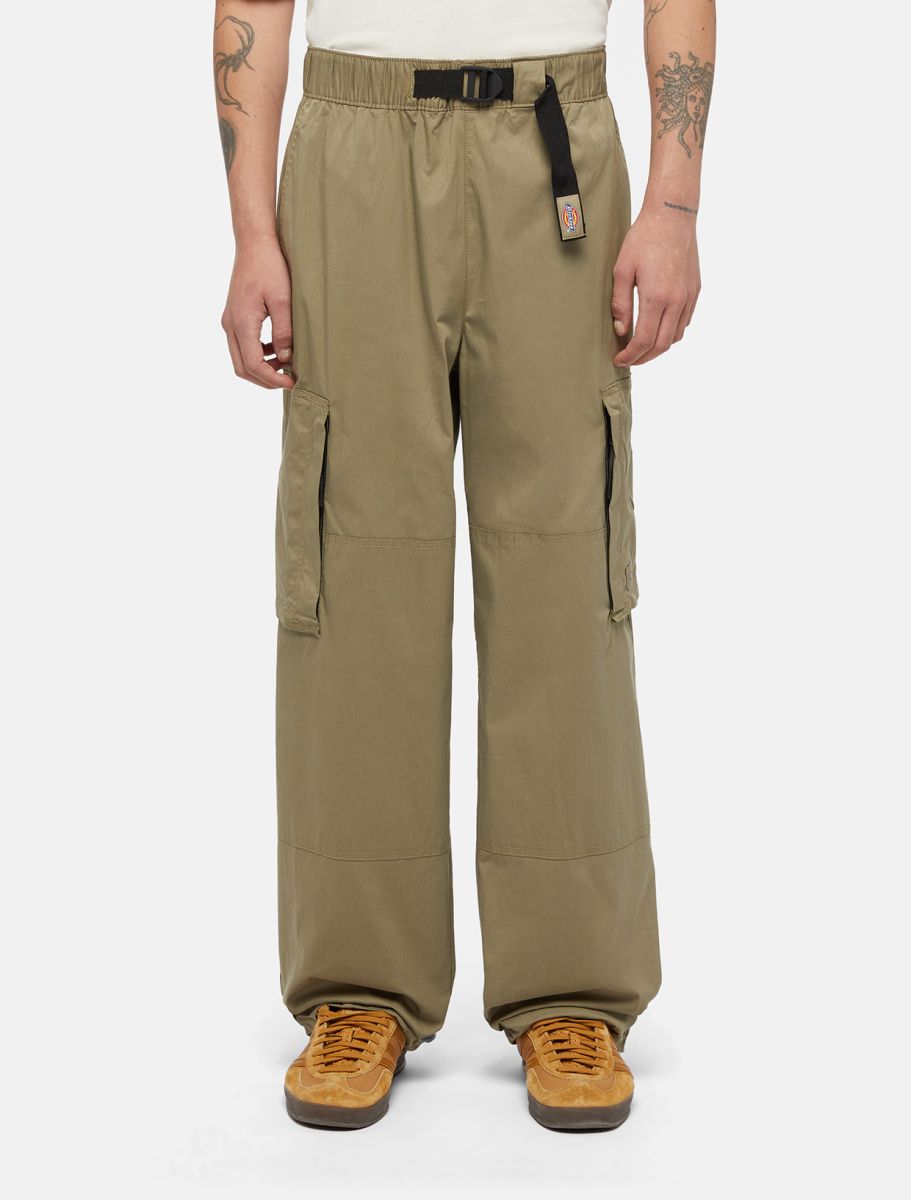 DICKIES Flight Double Knee Trousers in GREEN