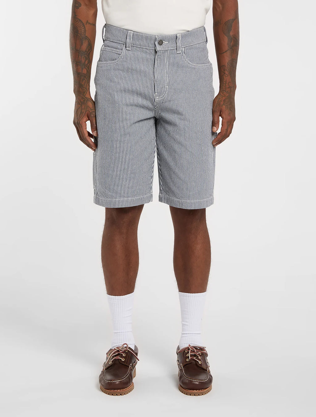 DICKIES 11-inch Hickory Carpenter Shorts in RETRO INDIGO