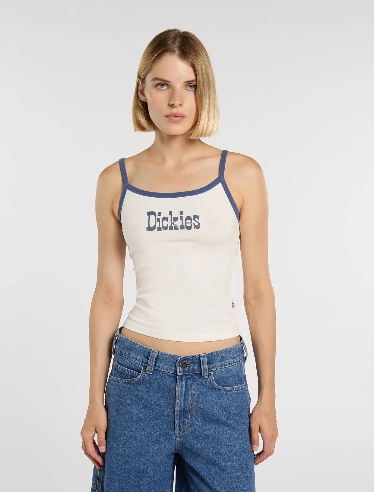 Womens DICKIES Vernal Vest in EGRET