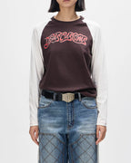 Womens DEUS EX MACHINA Rocca Raglan Tee in JAVA BROWN