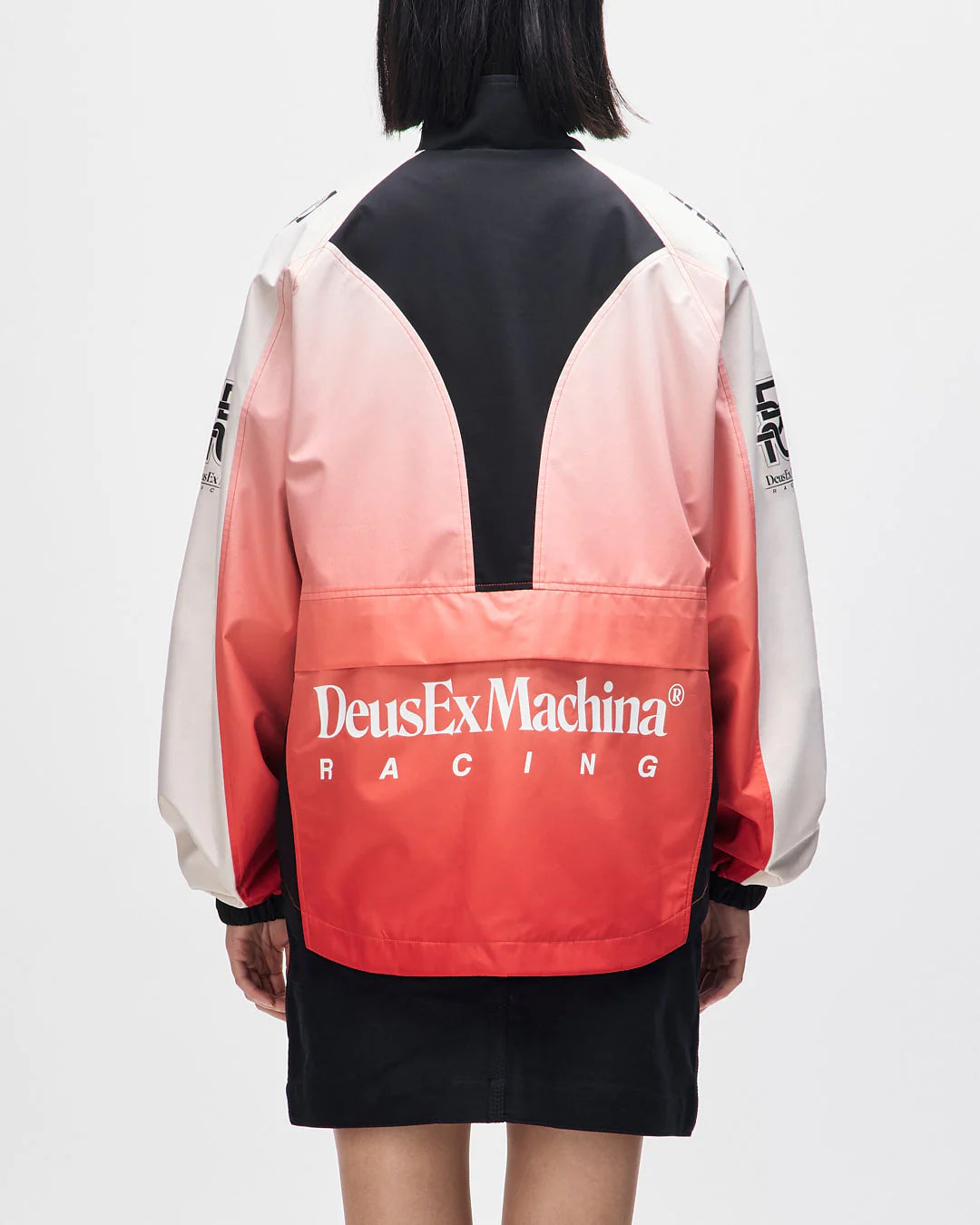 Womens DEUS EX MACHINA Memorial Day Run Jacket in POINSETTIA RED