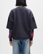 Womens DEUS EX MACHINA New Mexico Fleece Sweatshirt in ANTHRACITE