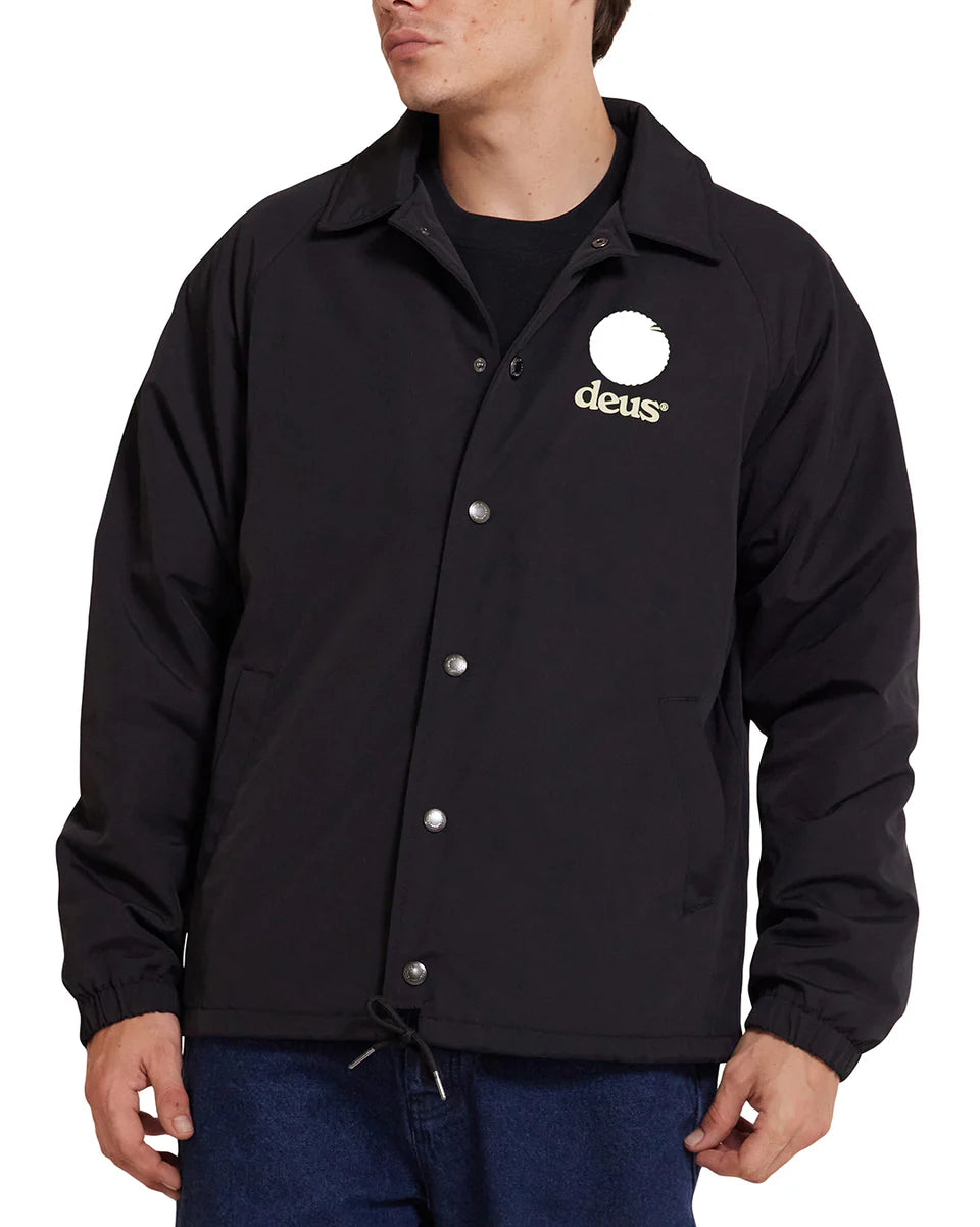 DEUS EX MACHINA Strata Coach Jacket in BLACK