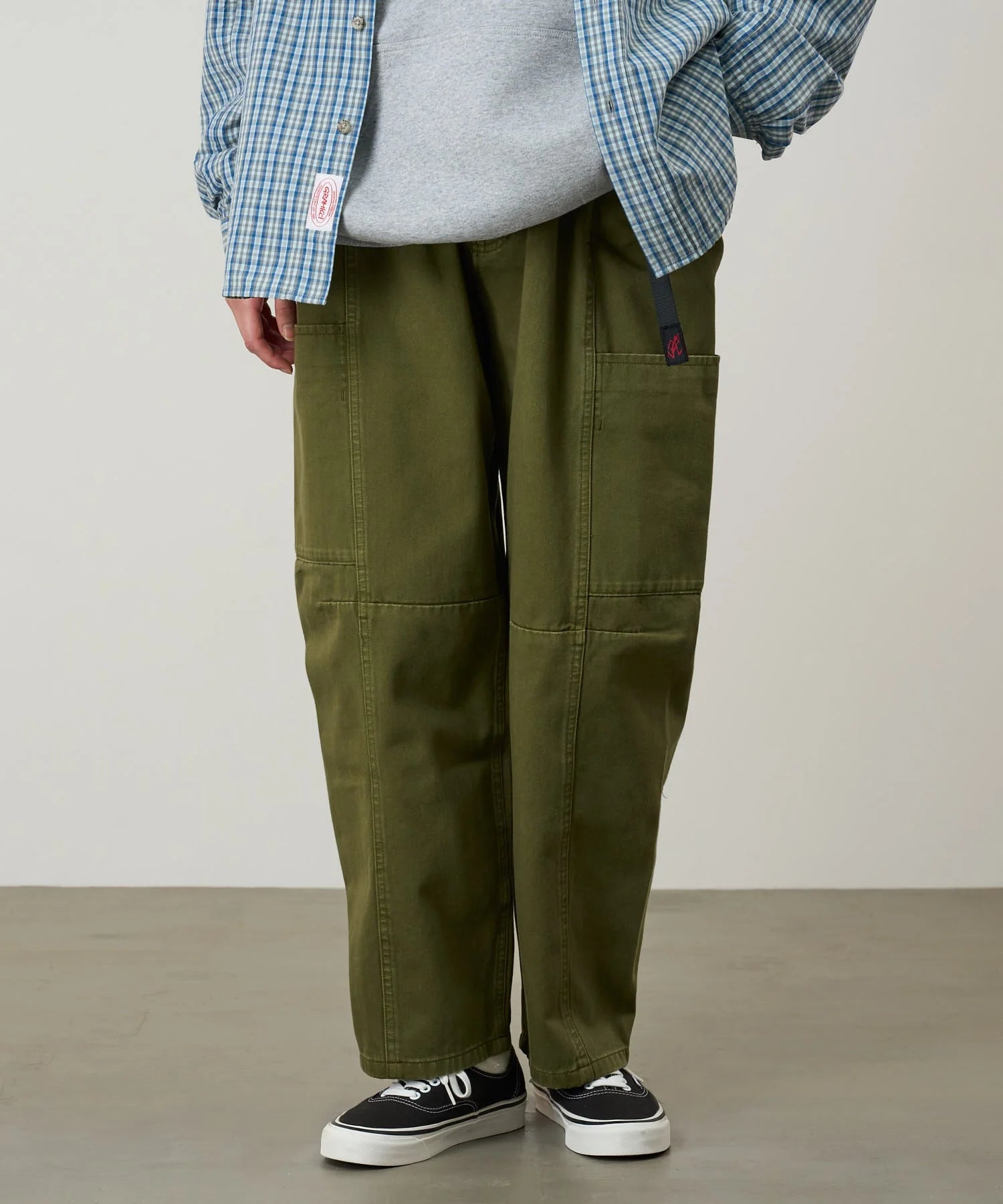 Womens GRAMICCI Voyager Trousers in ARMY PIGMENT