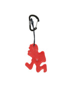 GRAMICCI Running Man Climbing Key Chain in Red