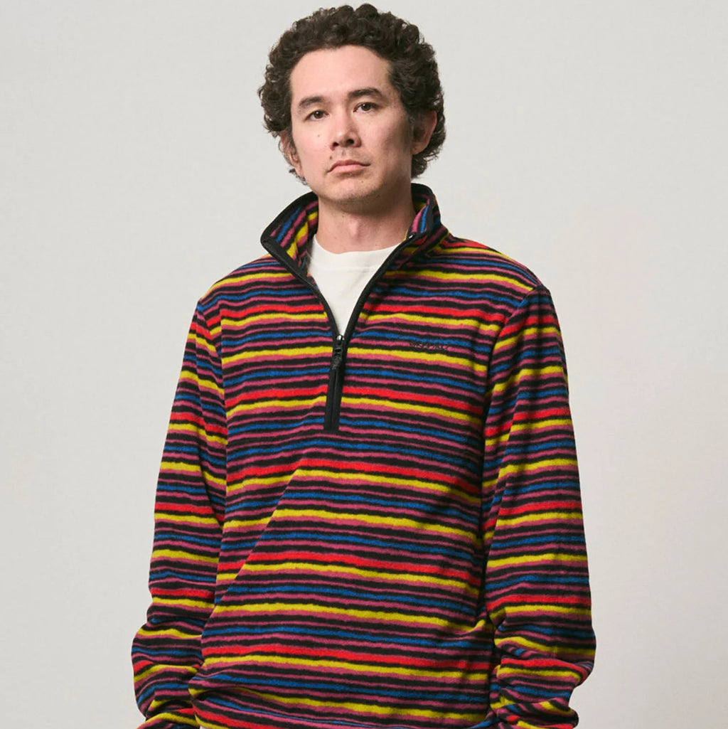 GRAMICCI Thermal Fleece Pullover in Multi Stripe