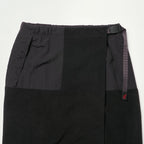 Womens GRAMICCI Thermal Fleece Skirt in Black