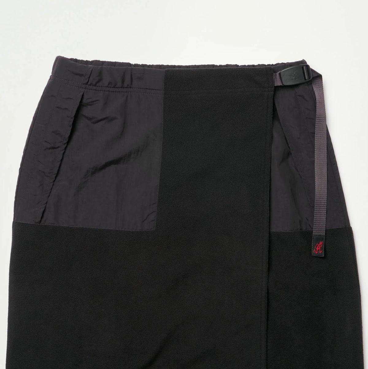Womens GRAMICCI Thermal Fleece Skirt in Black
