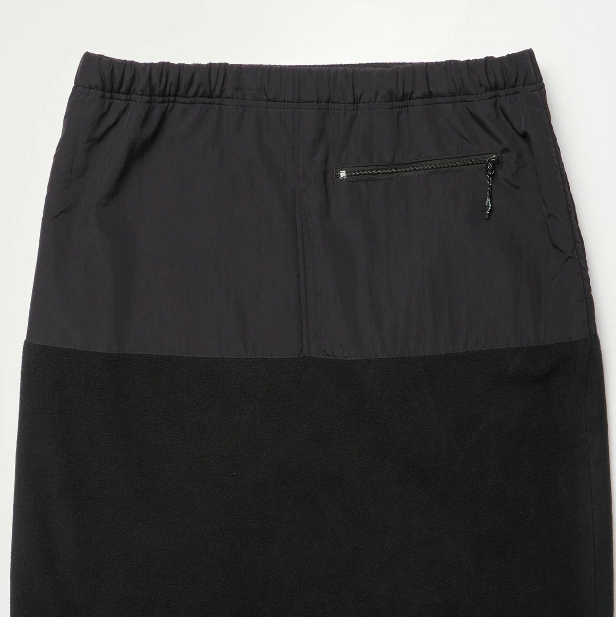 Womens GRAMICCI Thermal Fleece Skirt in Black