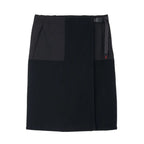 Womens GRAMICCI Thermal Fleece Skirt in Black