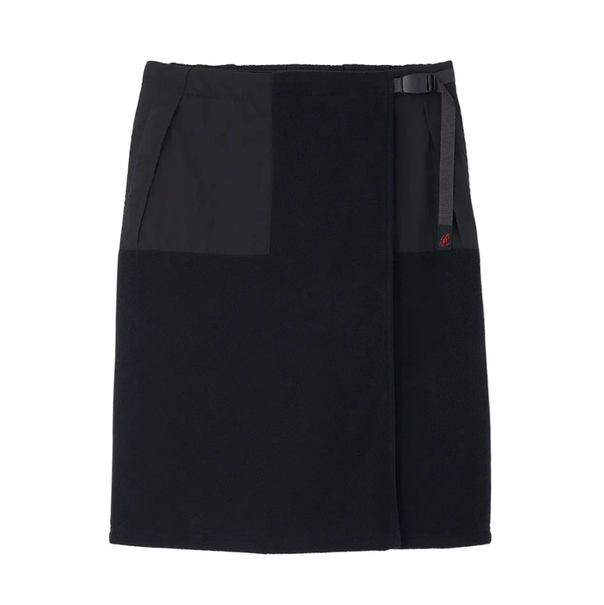 Womens GRAMICCI Thermal Fleece Skirt in Black