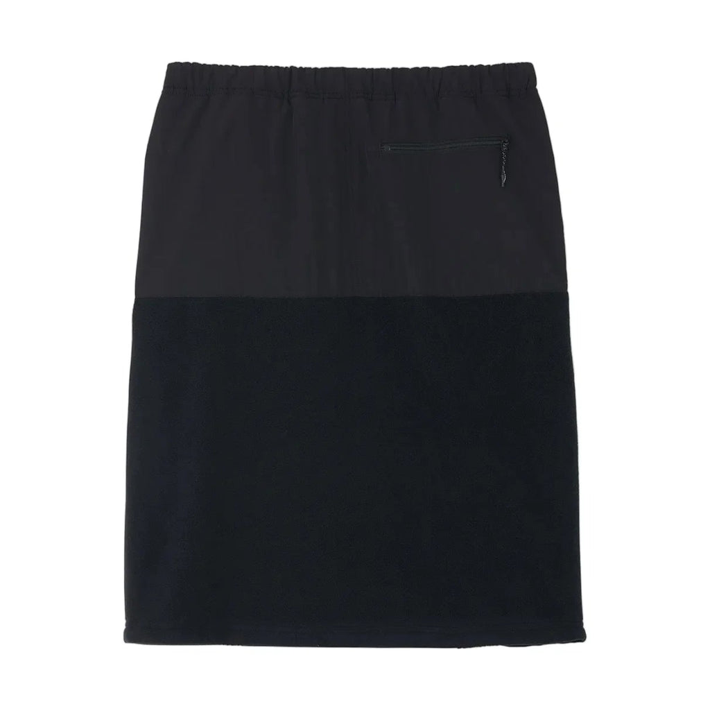 Womens GRAMICCI Thermal Fleece Skirt in Black