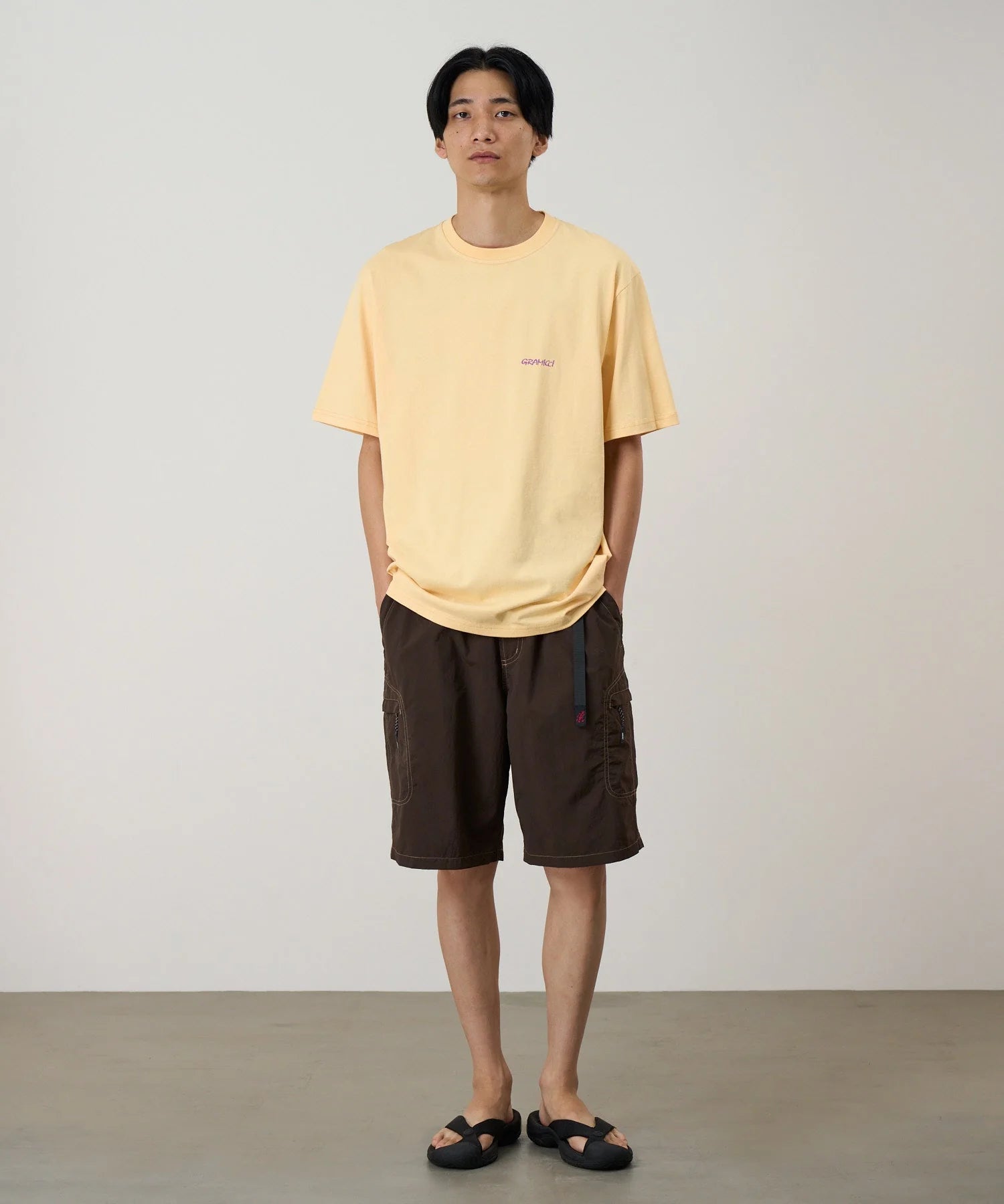GRAMICCI Ice Sculpture T-Shirt in MANGO
