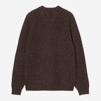 CARHARTT WIP Anglistic Sweater in Speckled Brown