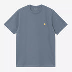 CARHARTT WIP Chase T-Shirt in Icesheet Blue