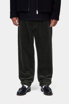 CARHARTT WIP Newel Corduroy Trousers in Raven