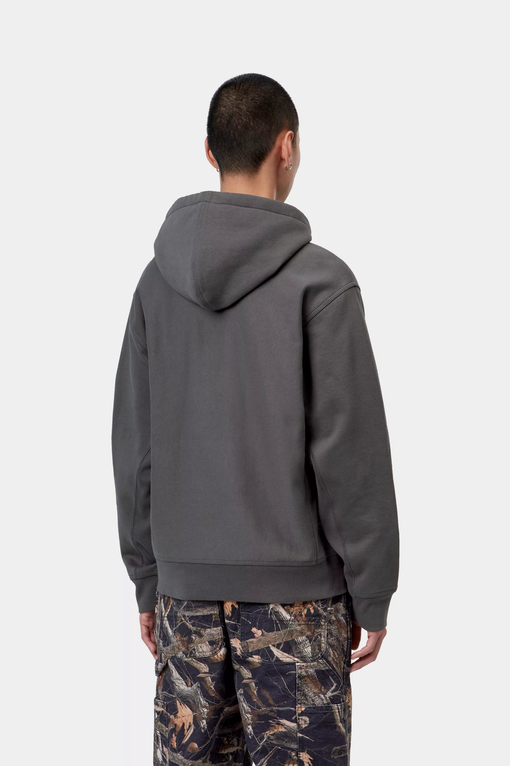 CARHARTT WIP American Script Hoodie in Graphite