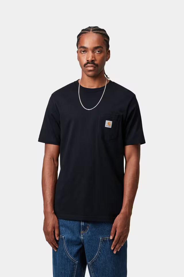 CARHARTT Pocket T-Shirt in DARK NAVY