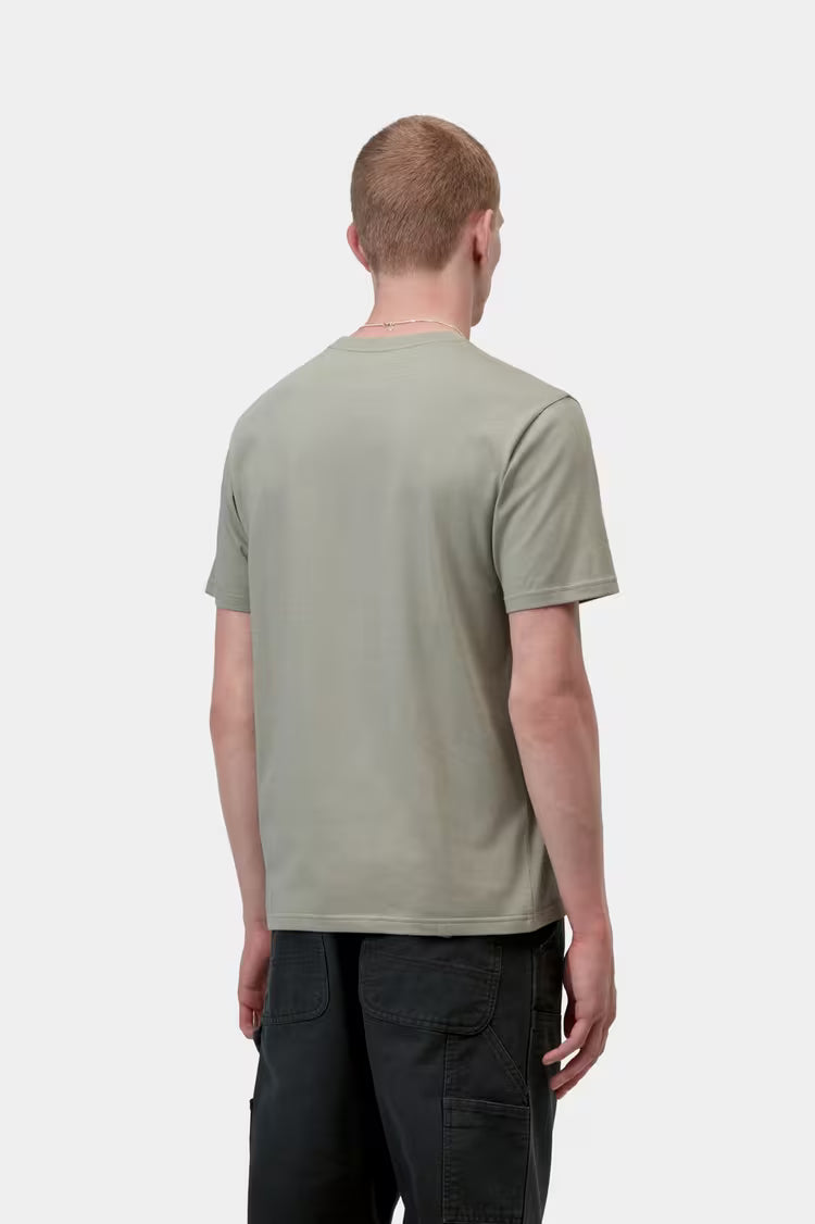 CARHARTT WIP Pocket T-Shirt in Shady Green