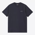 CARHARTT WIP Script T-Shirt in Dark Navy