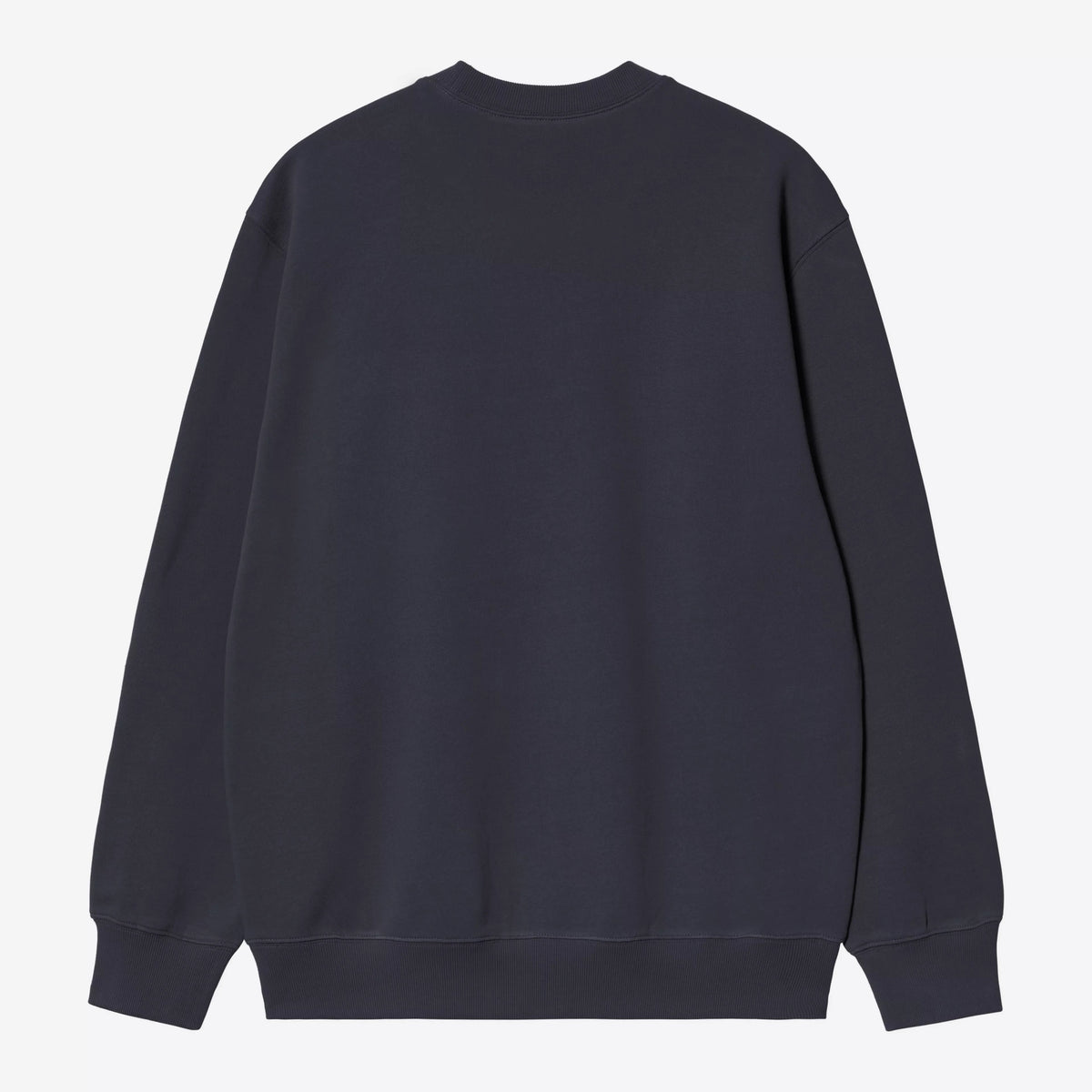 CARHARTT WIP Embroidered Sweatshirt in Dark Navy