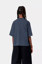 Womens CARHARTT WIP Chester T-Shirt in Blue