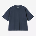 Womens CARHARTT WIP Chester T-Shirt in Blue
