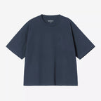 Womens CARHARTT WIP Chester T-Shirt in Blue