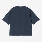 Womens CARHARTT WIP Chester T-Shirt in Blue