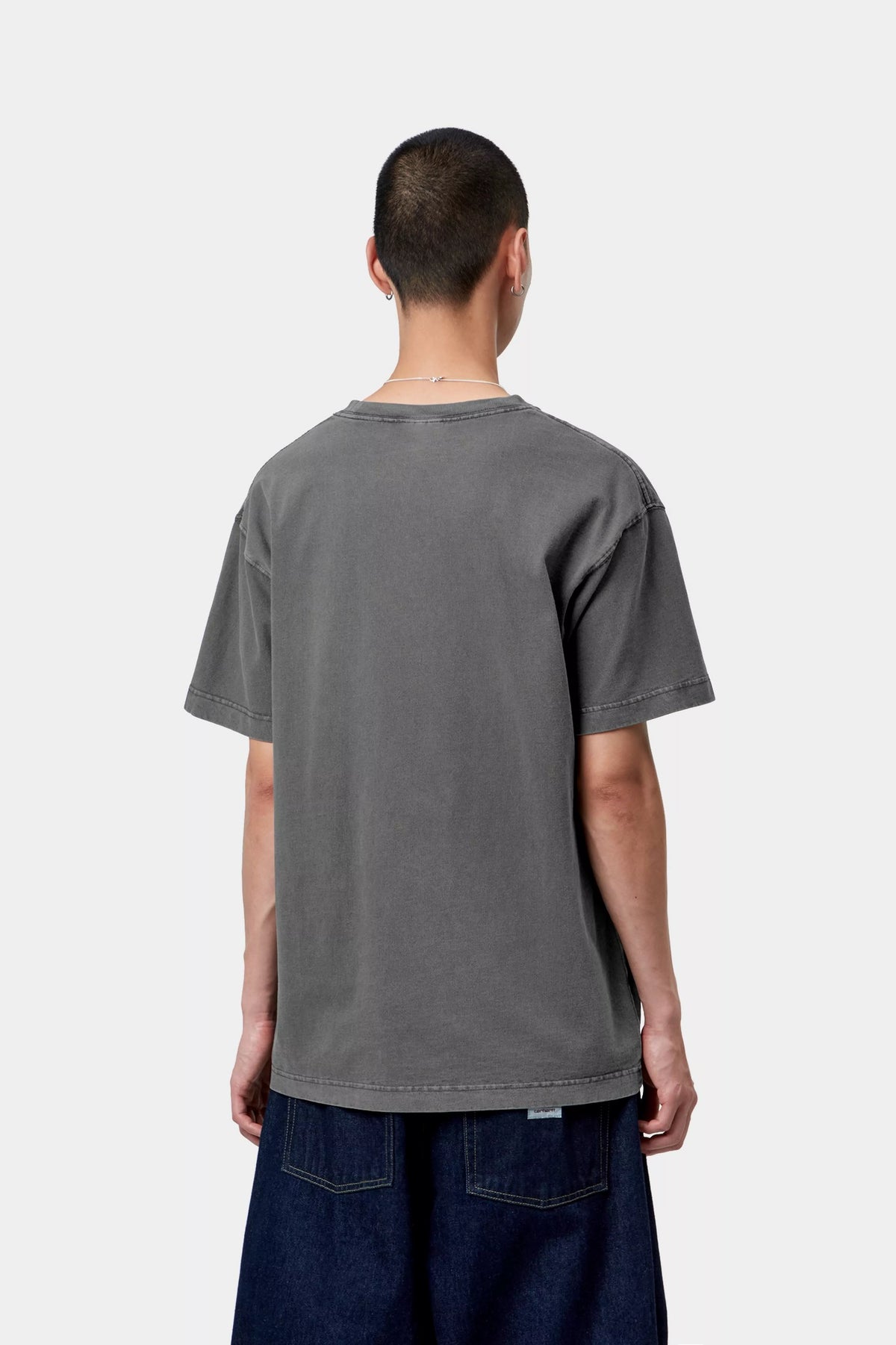 CARHARTT WIP Vista T-Shirt in Faded Black