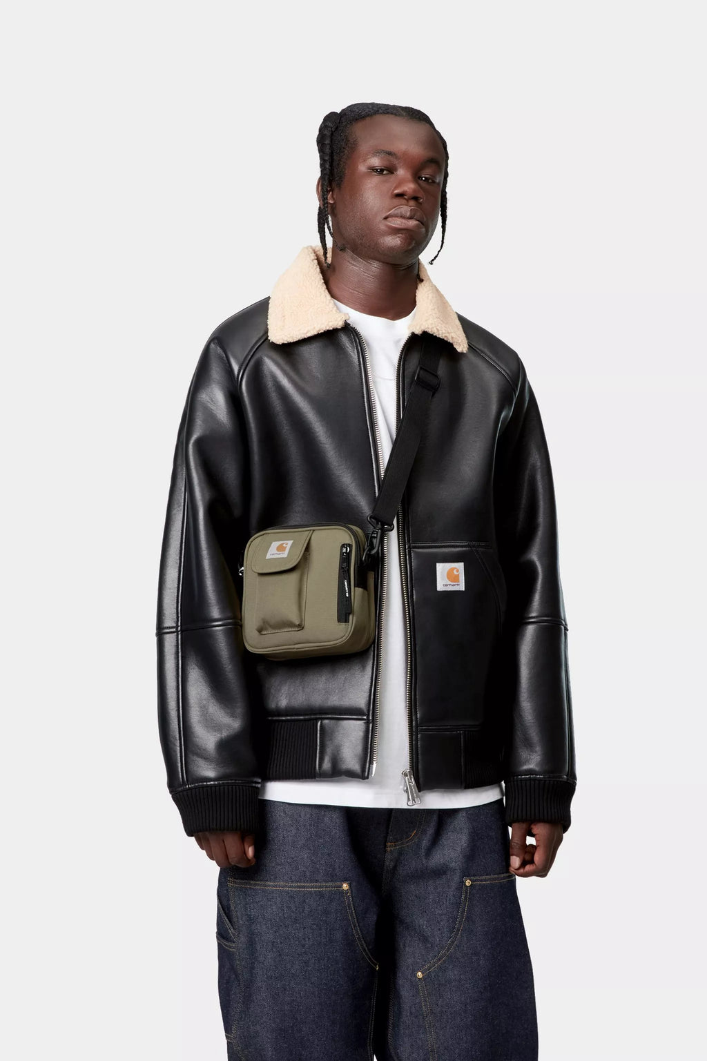 CARHARTT Small Essentials Bag in BRASS