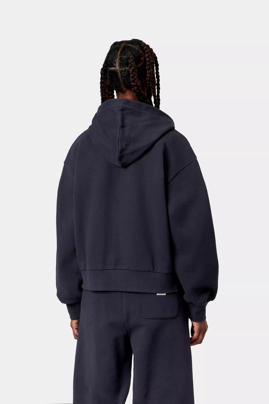 Womens CARHARTT WIP Hooded Casey Jacket in Dark Navy