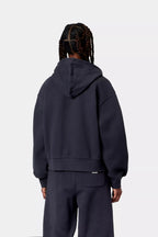 Womens CARHARTT WIP Hooded Casey Jacket in Dark Navy