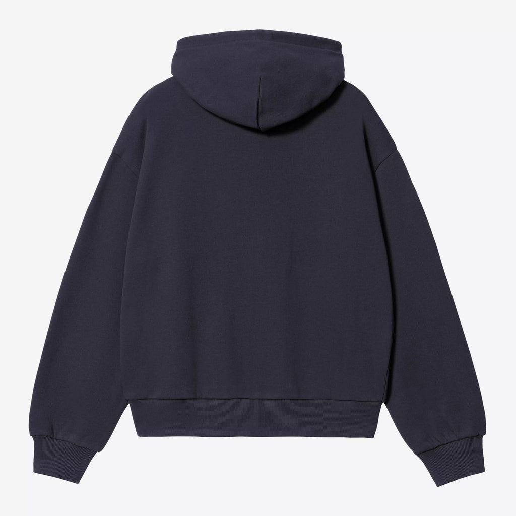 Womens CARHARTT WIP Hooded Casey Jacket in Dark Navy